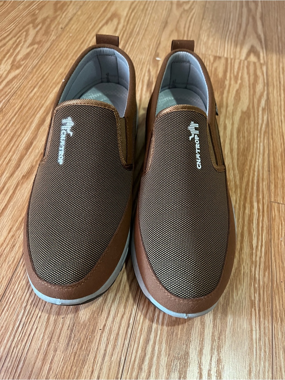 Men’s Brown Slip-On Casual Loafers